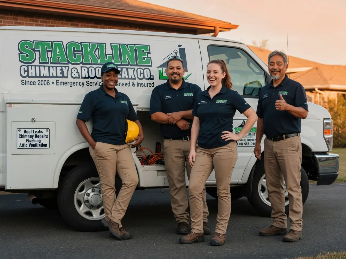 Chimney flashing repair company in Niles, OH